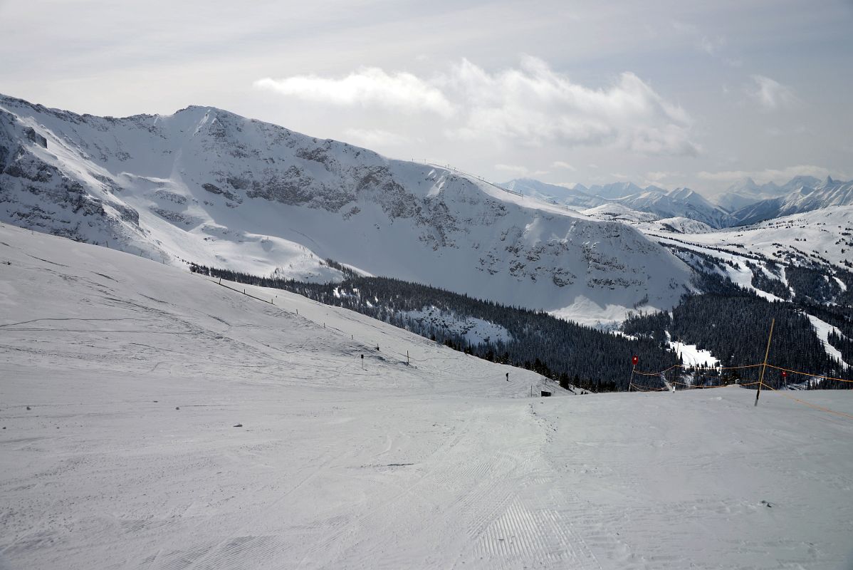 14H Skiing Down Goats Eye Mountain At Banff Sunshine Ski Area